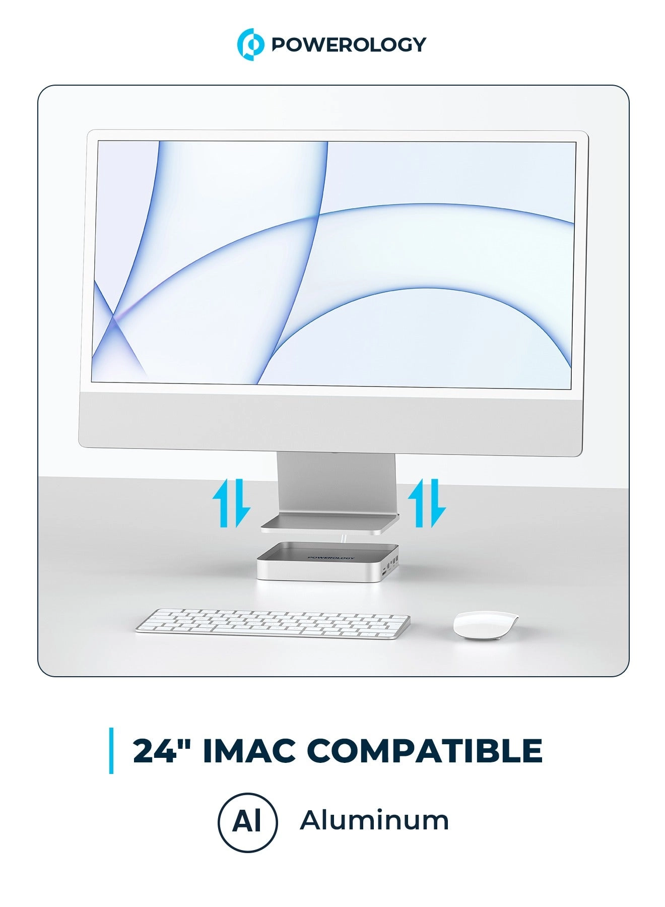 PMSSDD - 24” iMac Compatible USB-C Hub SSD Enclosure 10GBPS