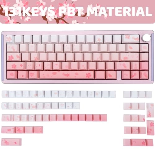 Custom PBT Keycaps - 131keys