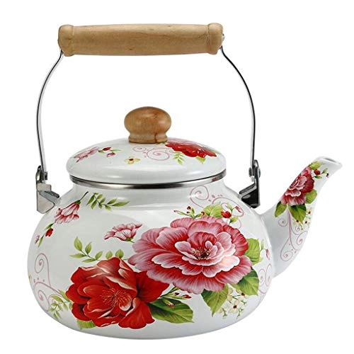 Enameled Teakettle - Enamel 1100 milliliter