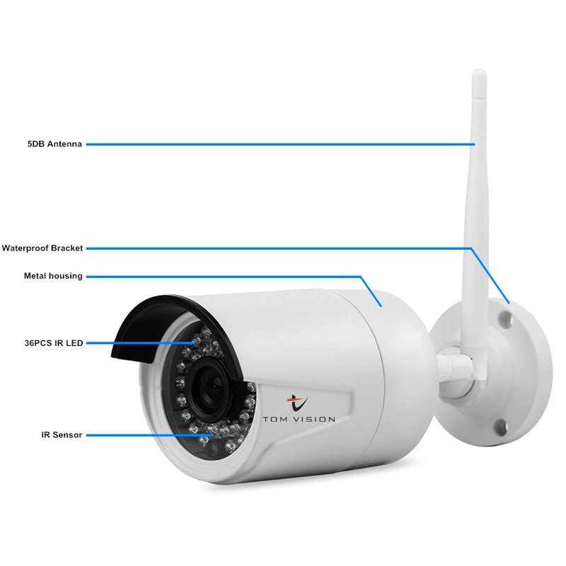 Turbo HD DVR - 4-Channel + Bullet Camera - 1280x1080P 4x