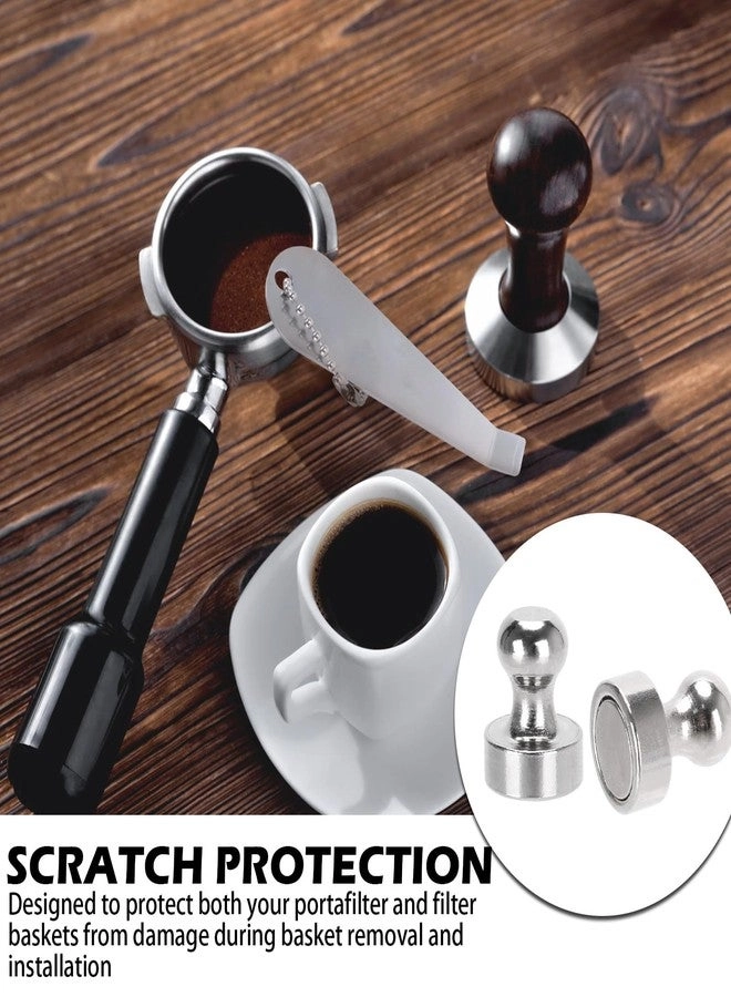 Filter Basket Remover - Stainless Steel + Magnets - 2