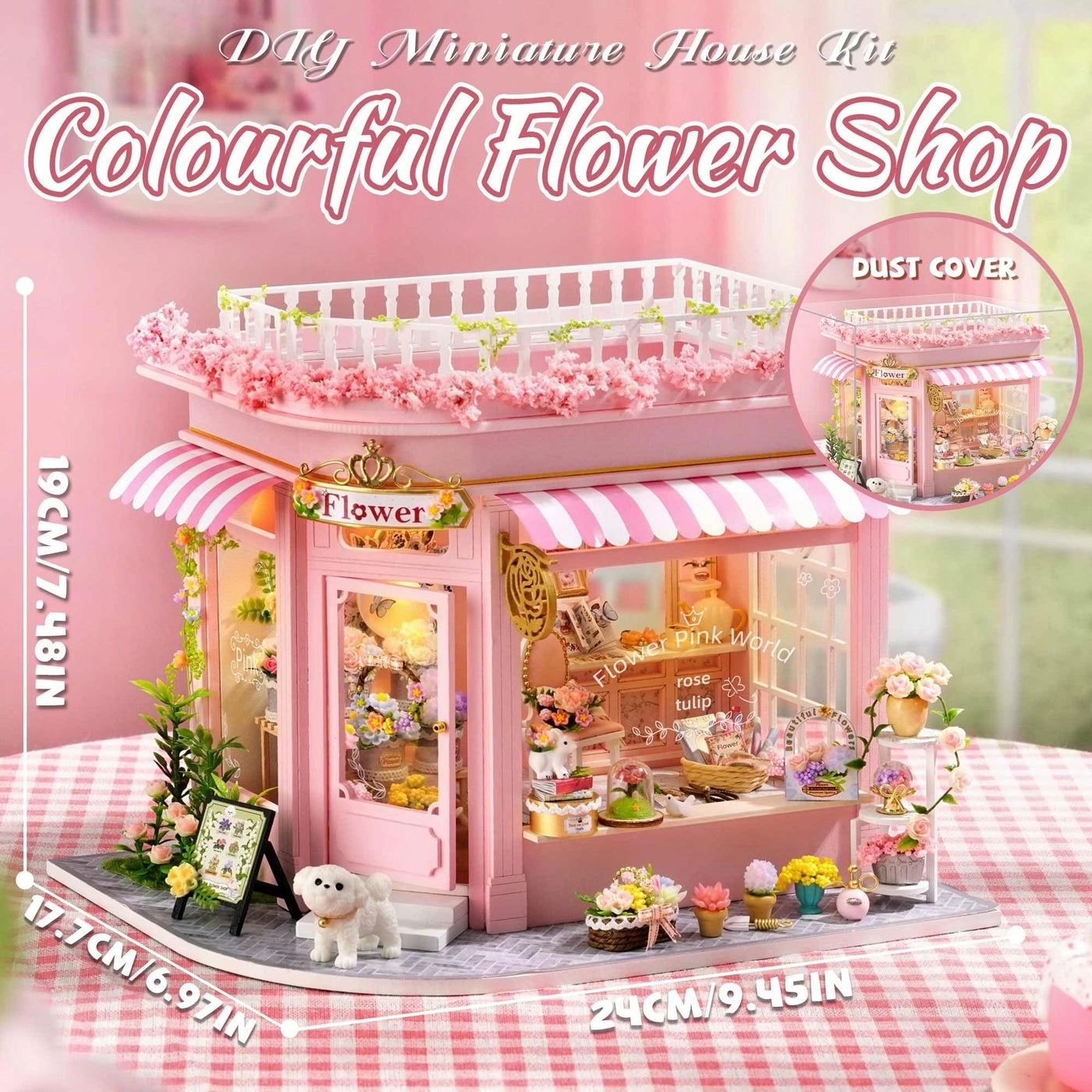 Dollhouse Miniature - Sosa Florist Romantic