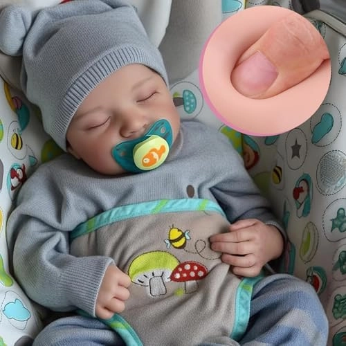 JIZHI Reborn Baby Dolls - 17-Inch Vinyl Boy Ages 3+