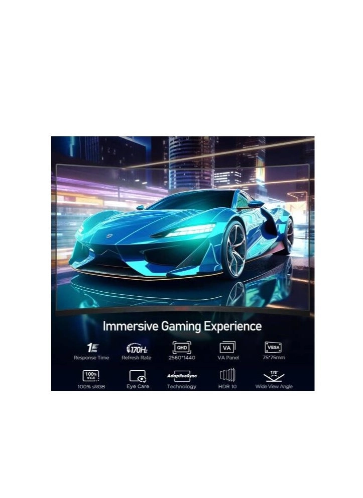 32E6QC - 32 inch 2560 X 1440