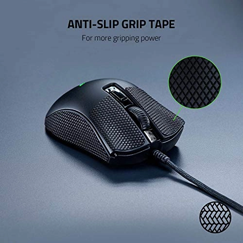 DeathAdder - Grip Tape - Pre-Cut 0.5 mm Black