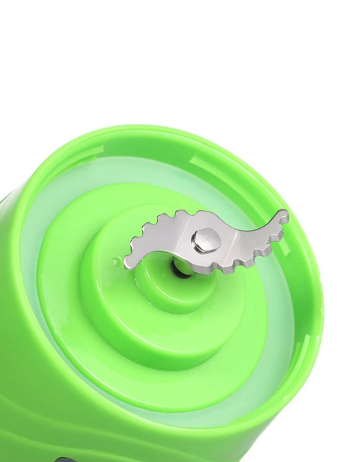 H18857GR - Portable Electric Juice Blender Clear/Green