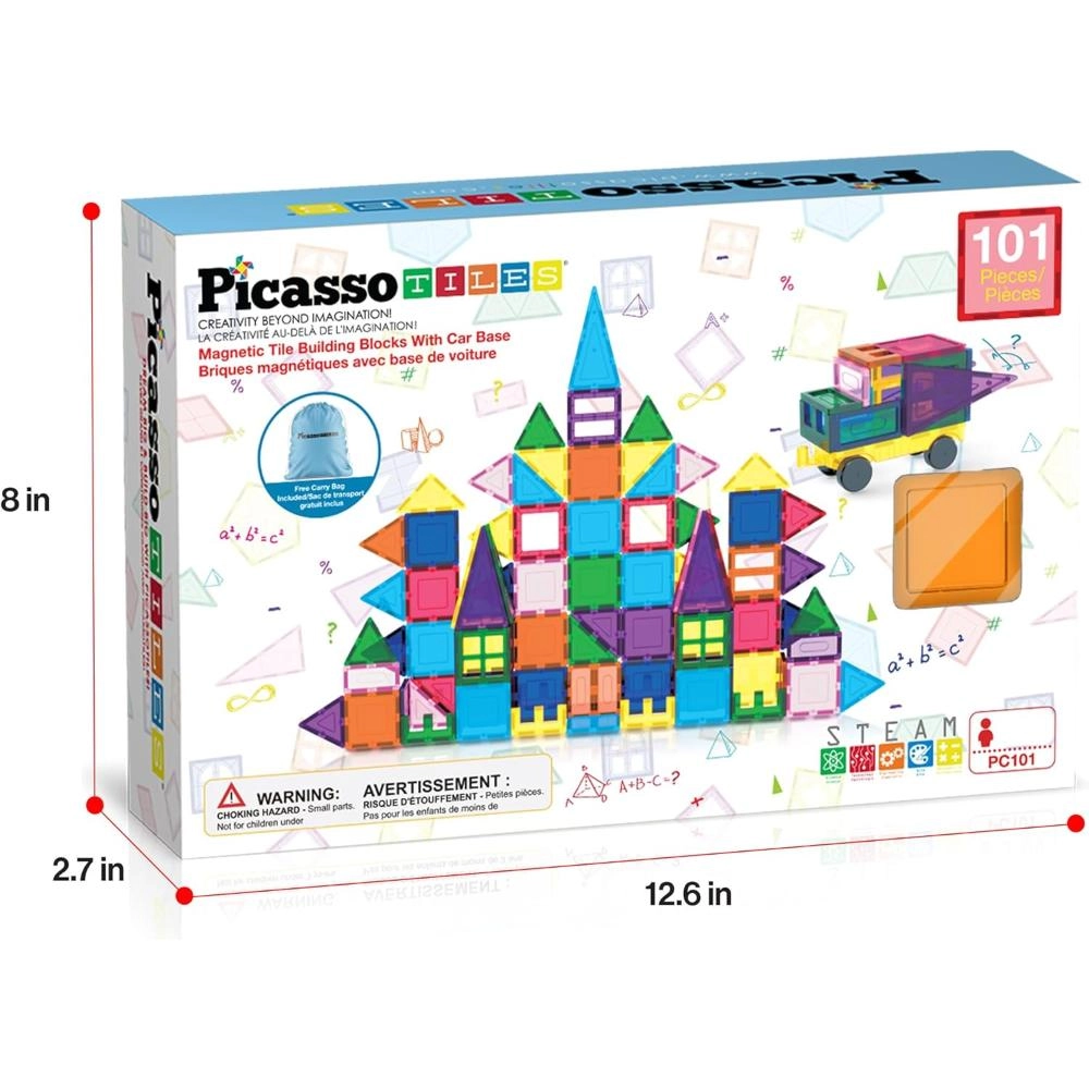 Magnetic 3D Blocks - Architecture 101 pcs