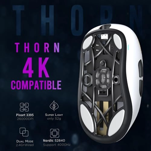 Thorn 4K Gaming Mouse - Wireless