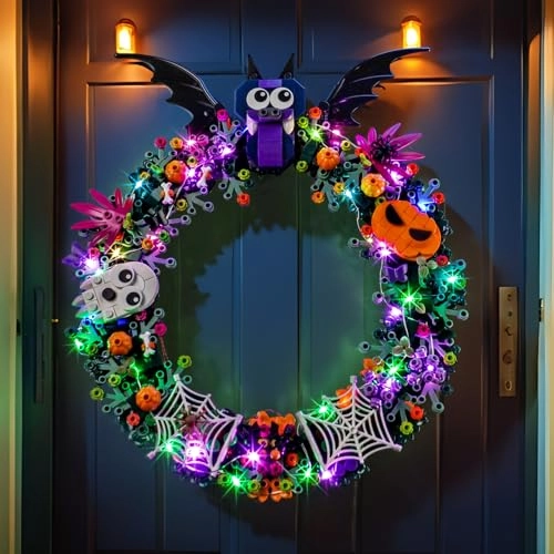 Light kit Compatible with Lego 40825 Halloween Wreath - LED Flash Lights