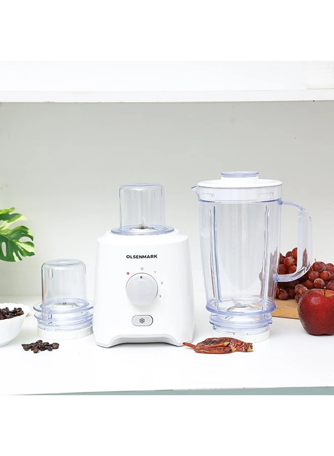 OMSB2402N - 3 In 1 Stainless Steel Blades Safety Lock Protection