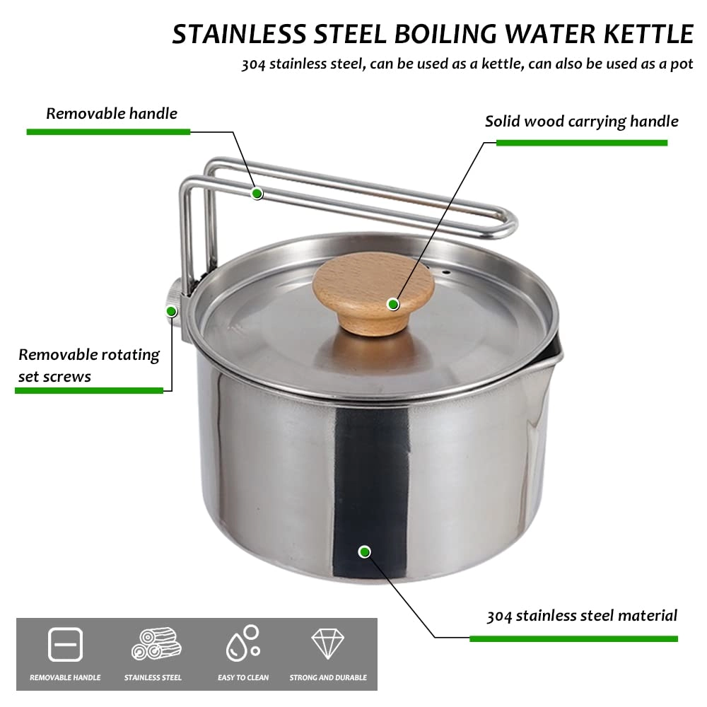 Camping Pot - 1 piece 1L