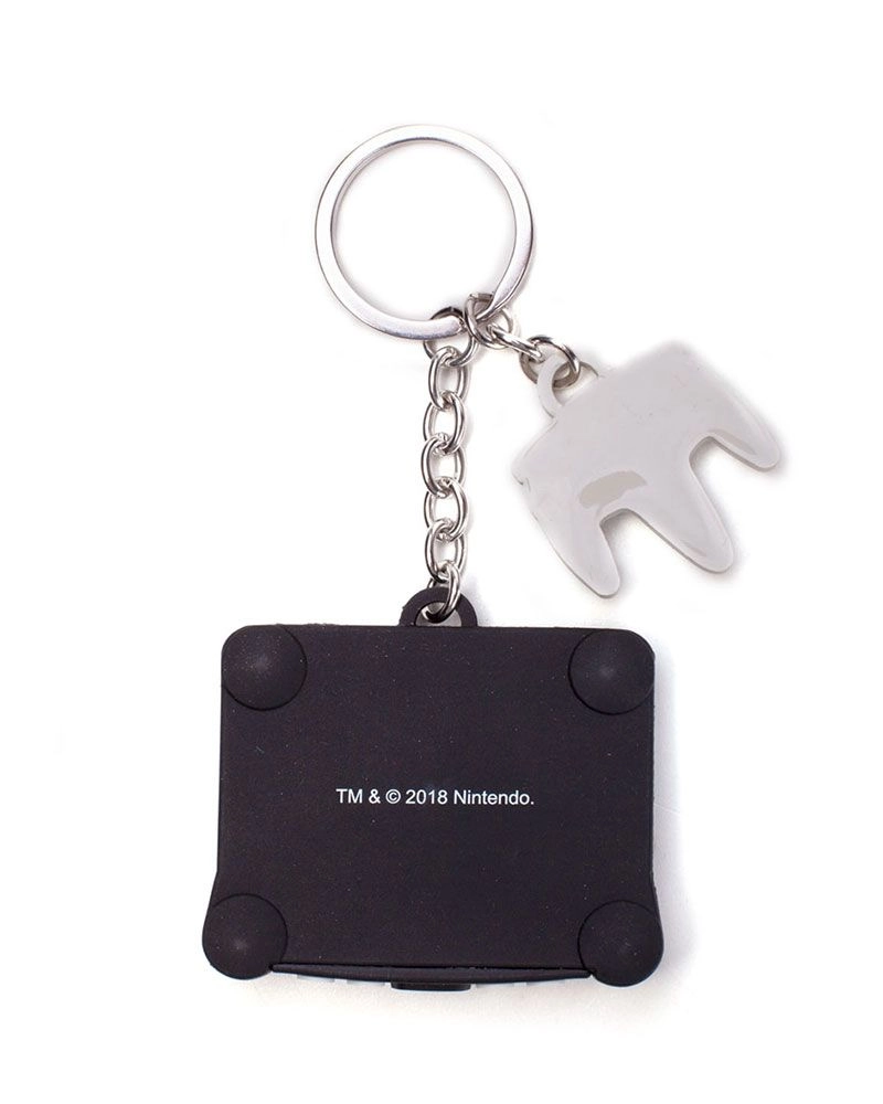 Nintendo 64 + Controller 3D Rubber Keychain