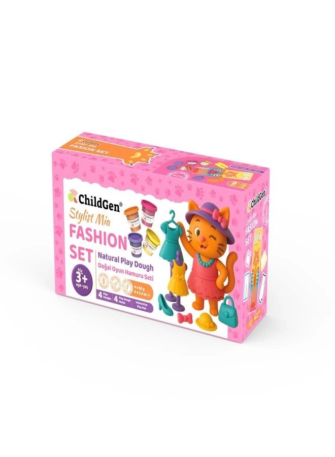 Paw Pals Play Dough Set - Natural 4×65g