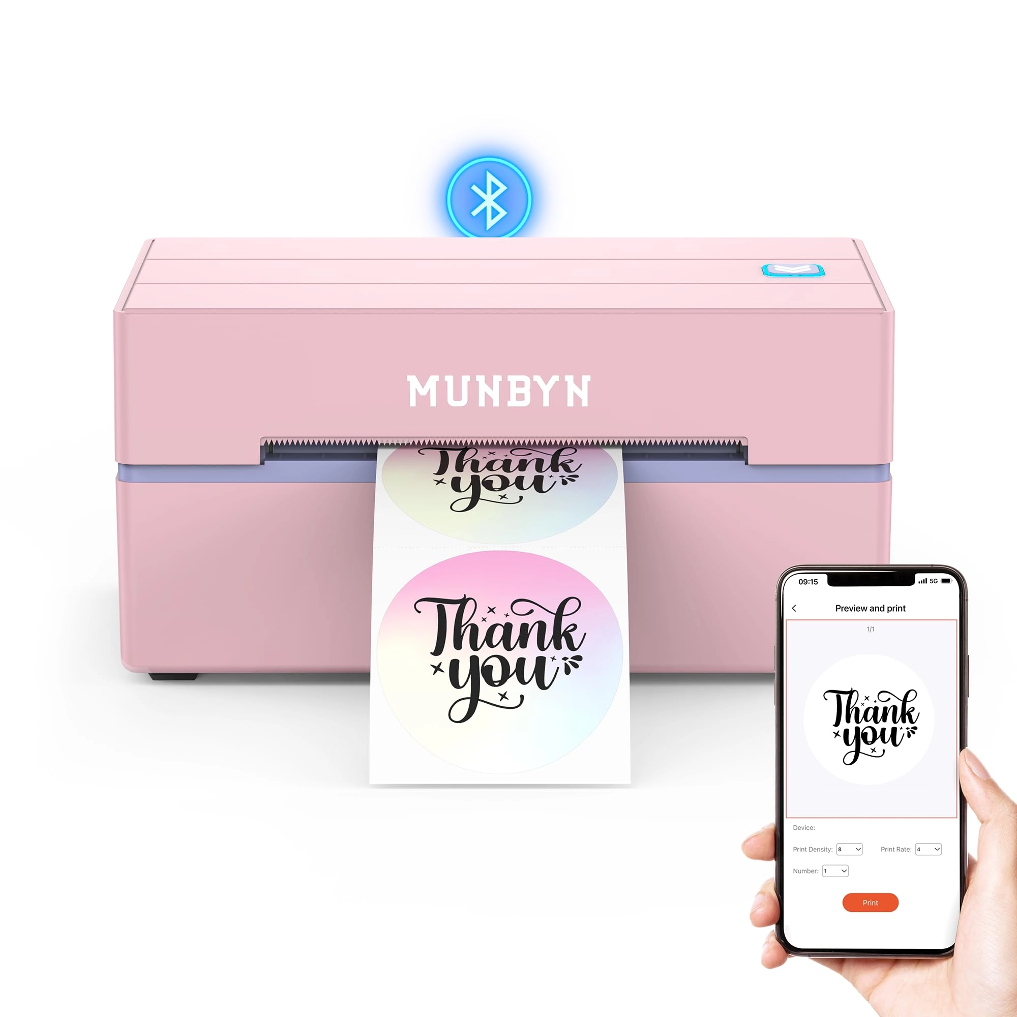 MUNBYN 130B - thermal 4.3"