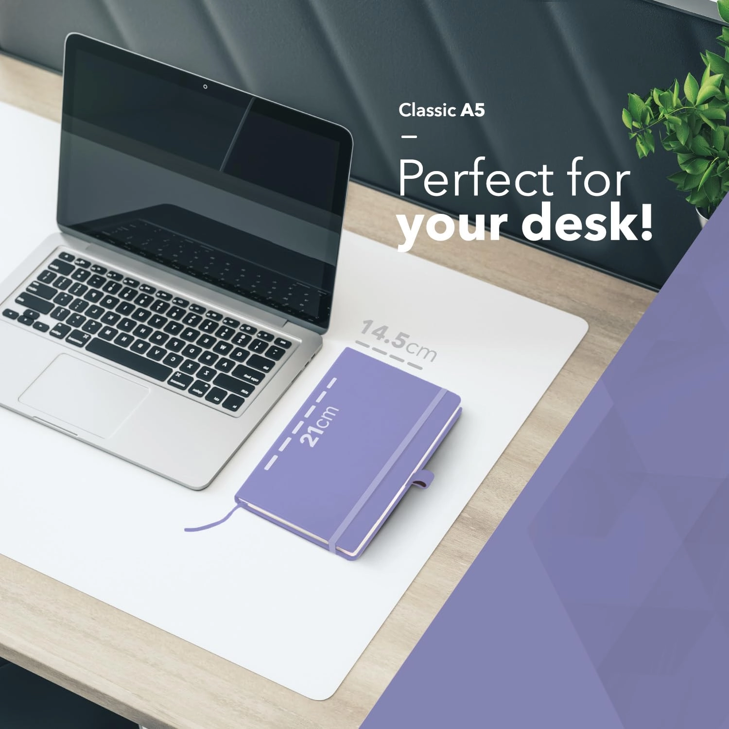 Notebook A5 Softcover - Lined 110 Sheets