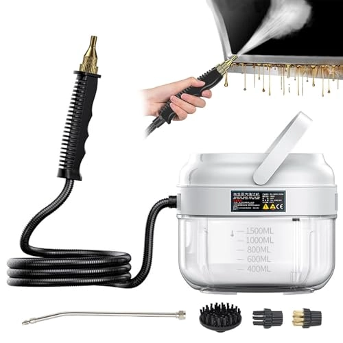 Handheld High Pressure Steam Cleaner - 3 bar 1000ml