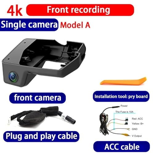 Dash Cam for XPeng G3 G3i - 4K 2160P