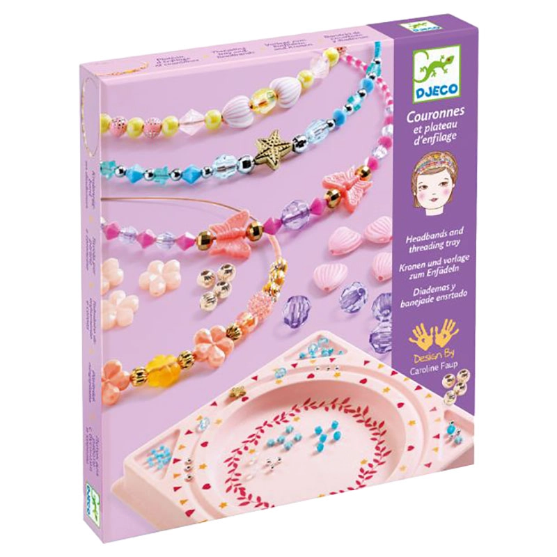 DJECO Precious Headbands Workshop - 6+ years 4 pcs