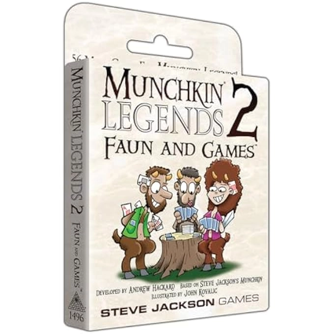 rayihni MUNCHKIN: LEGENDS - FAUN AND