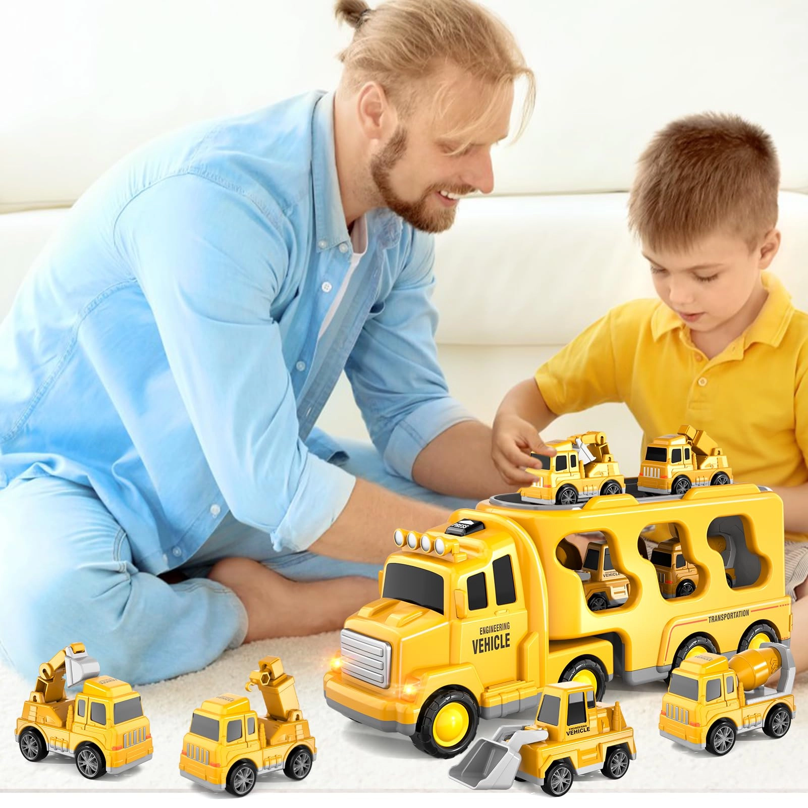 5 in 1 Construction Vehicles (SX) - Construction