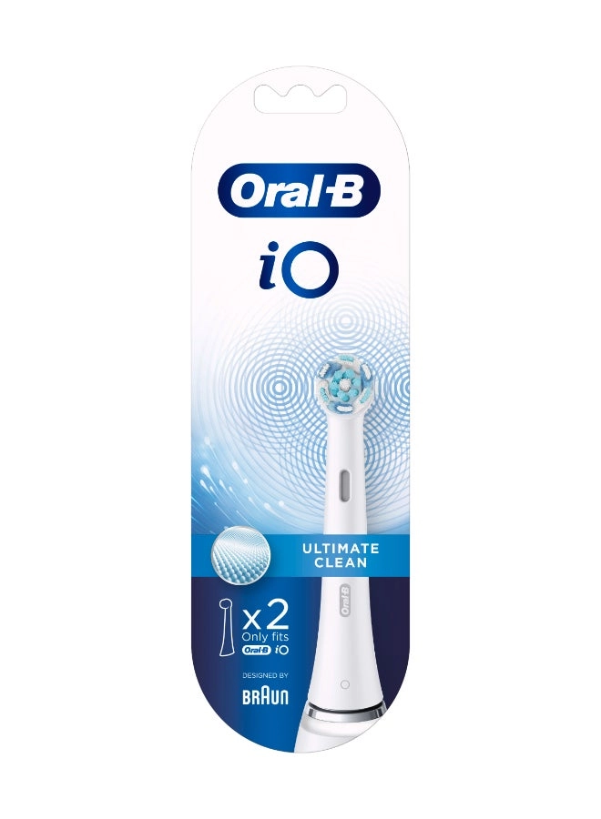 iO ultimate clean - 2 Count White