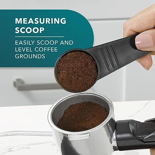4-Shot Steam Espresso - Milk Frother Steam Wand