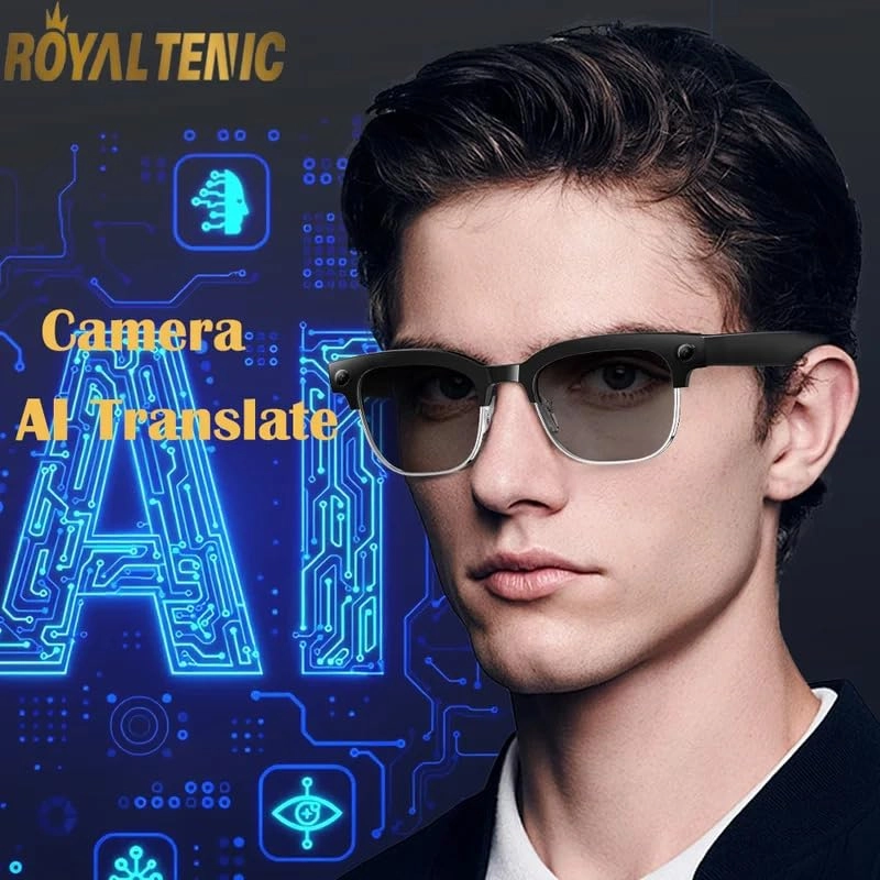 AI Smart Glasses - Real Time Translation Voice Assistant