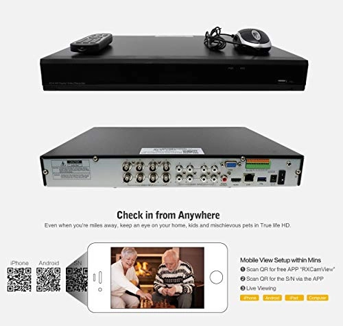 GW4108EP - 8 channels 1TB + GW5028IP - 4 x 5MP