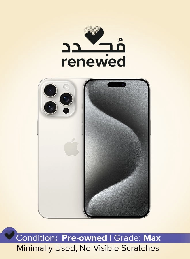 (Renewed) iPhone 15 Pro Max - 512 GB