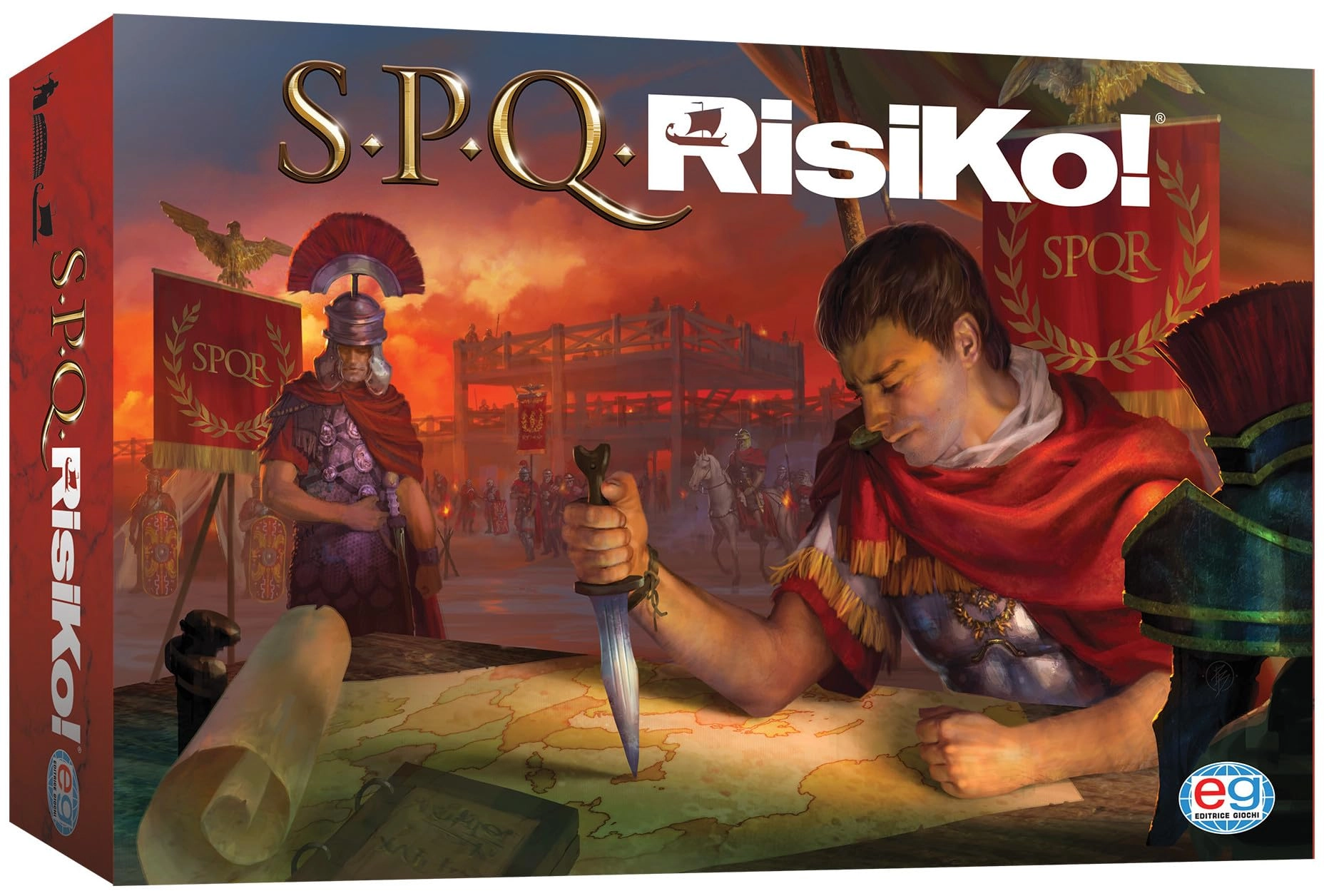 SPIN MASTER GAMES SPQRisiKo - Multicoloured Strategy (Italian)
