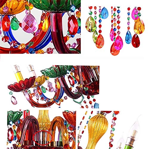 Color Crystal Chandelier