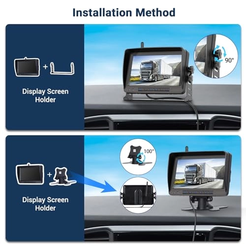 Wireless Digital Backup Camera - Night Vision 1080P