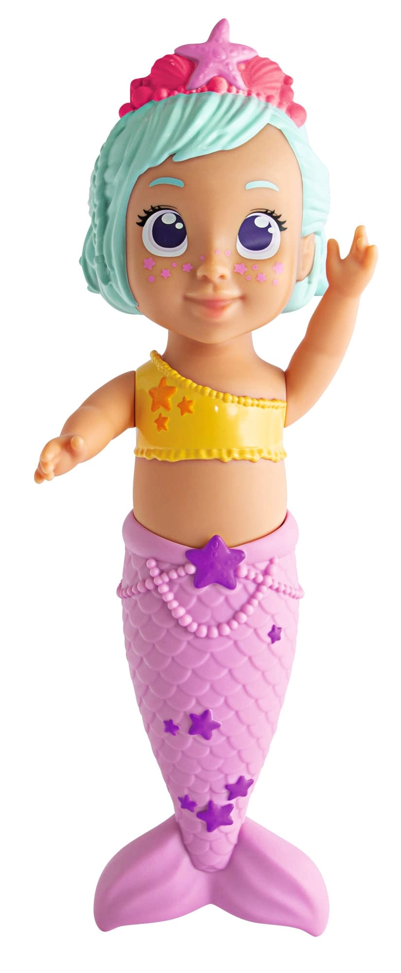 Simba New Born Baby Mermaid - 30 cm Full Vinyl Colour Changing Ages 2+