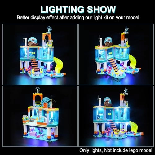 LED Lighting Kit for Lego Friends Sea Rescue Center (41736)