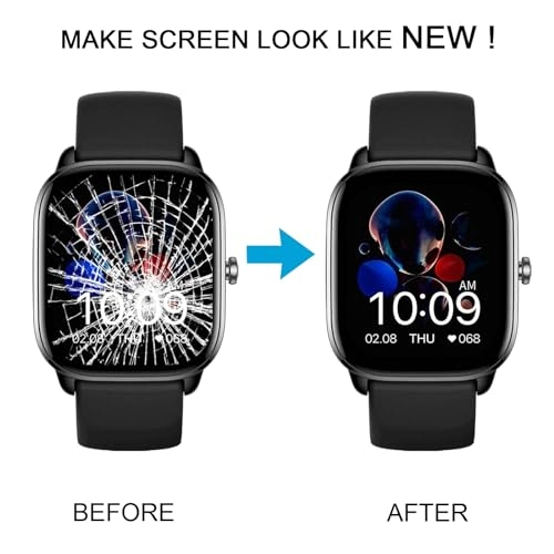 LCD Screen with Digitizer Full Assembly for Amazfit GTS 4 mini