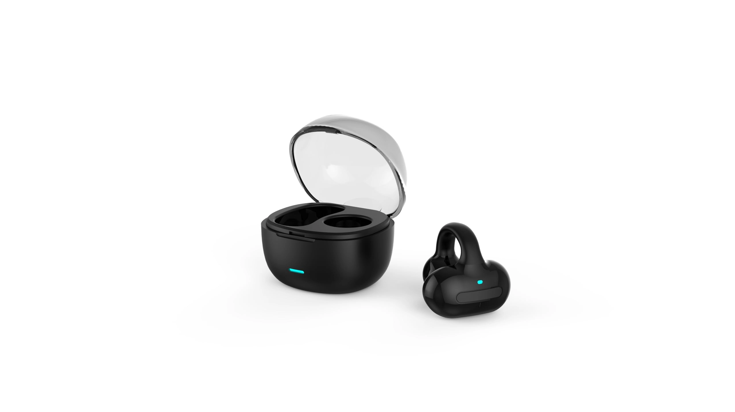 DOMIKIT Wireless Bluetooth Earphone Clip V5.3 Wireless Earbud