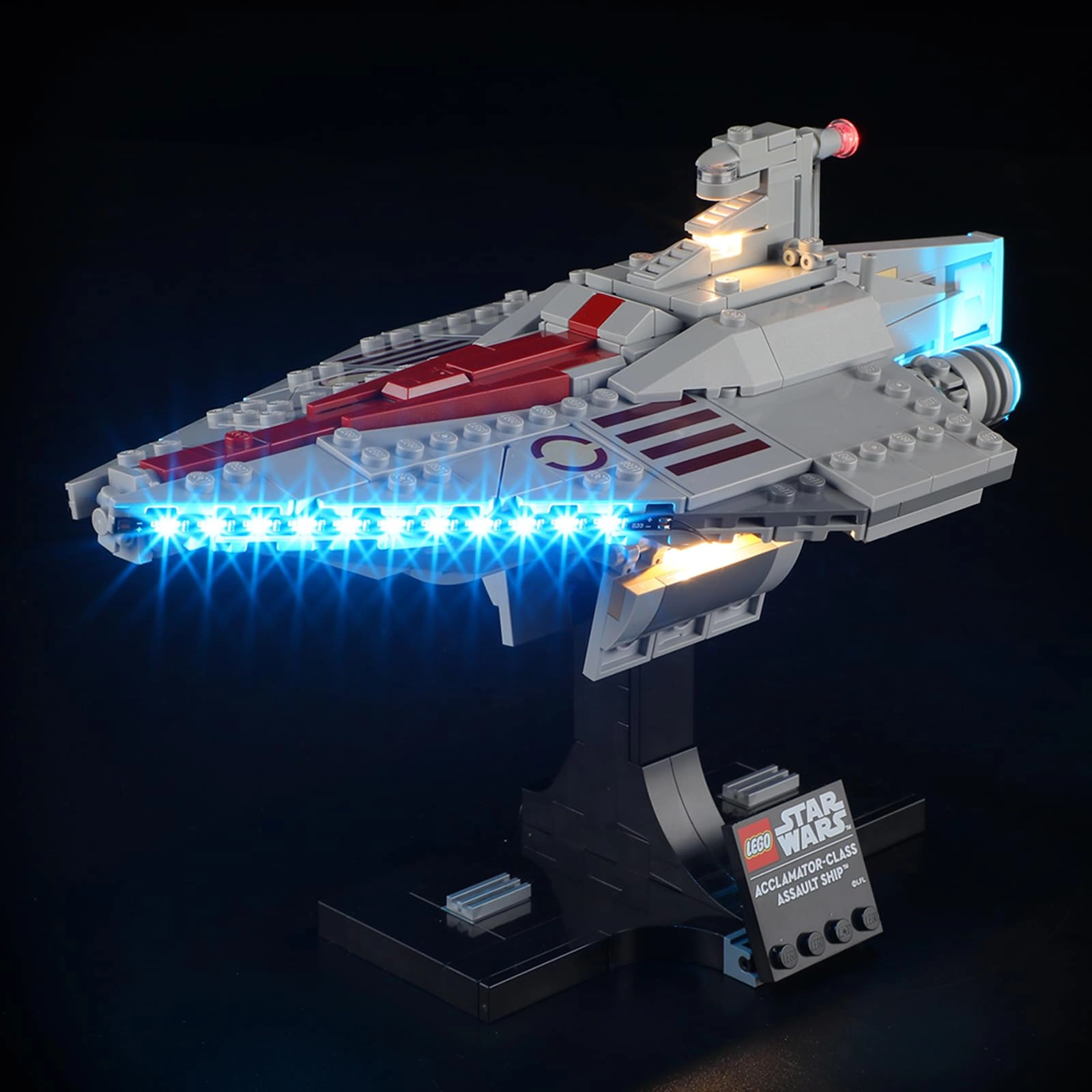 YEABRICKS LED Light for 75404 Star Wars Acclamator-Class Assault Ship - Multicolor
