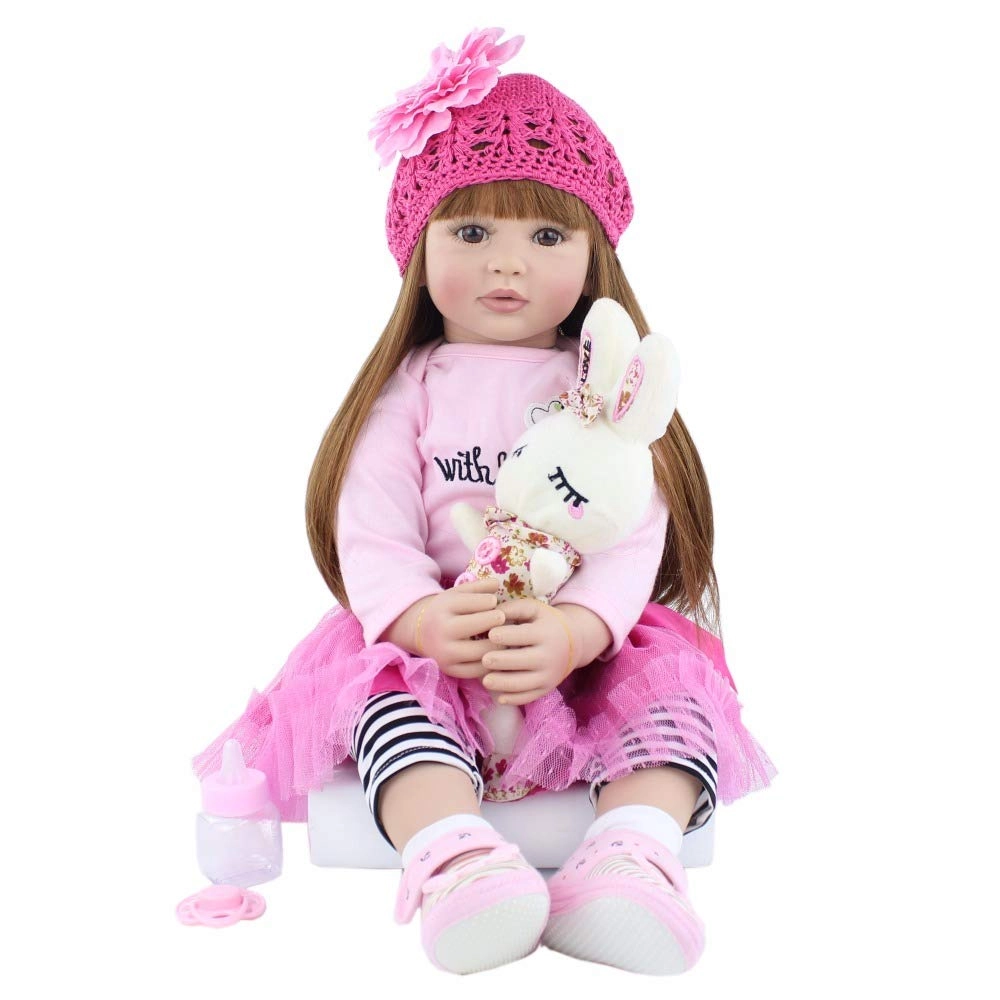 Reborn Baby Doll - 24 inch Silicone Vinyl