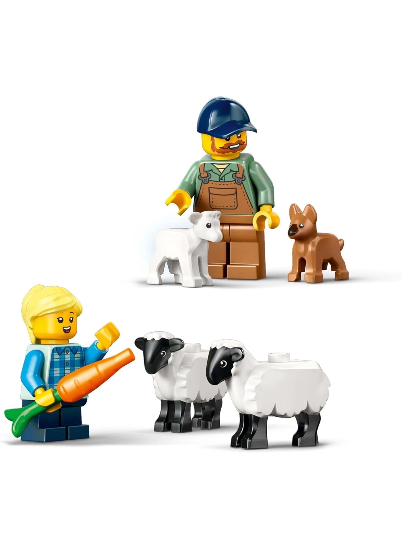 Farm Tractor (60461) - Trailer Sheep 2 minifigures