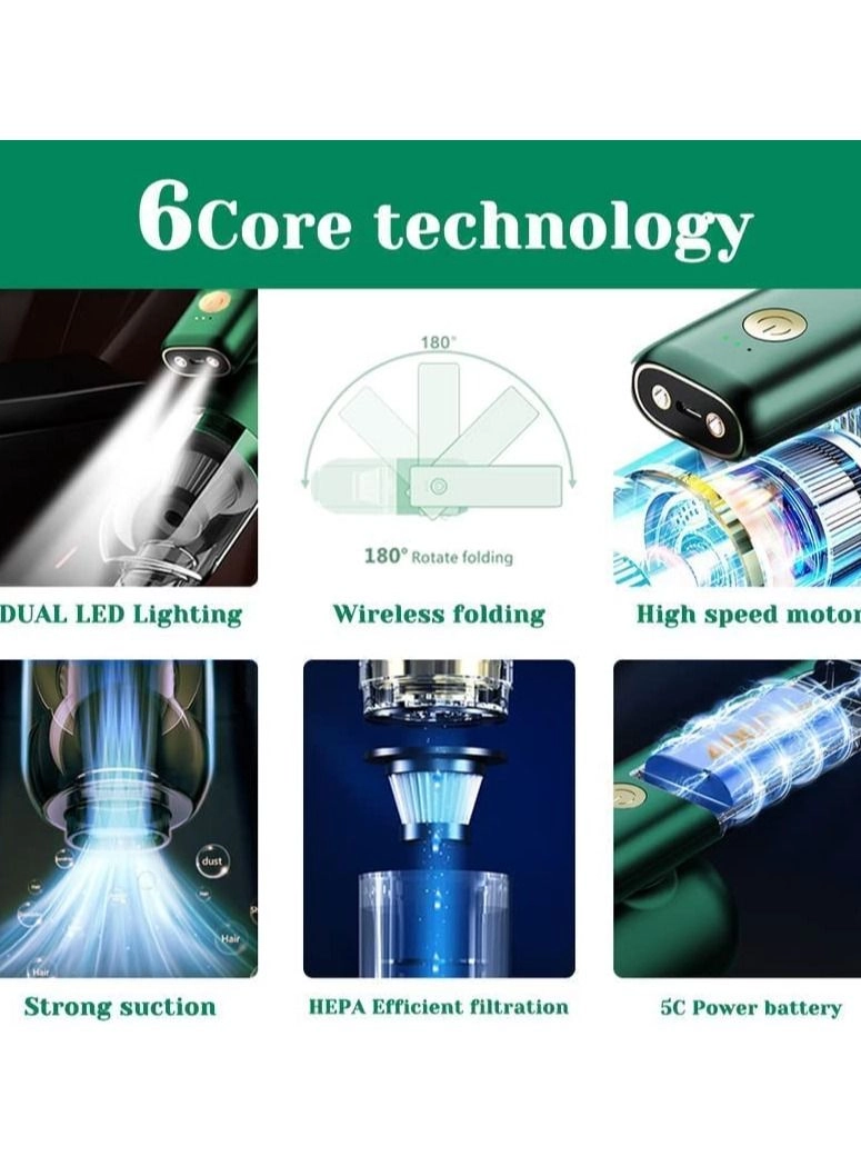 Portable Vehicle Vacuum Cleaner