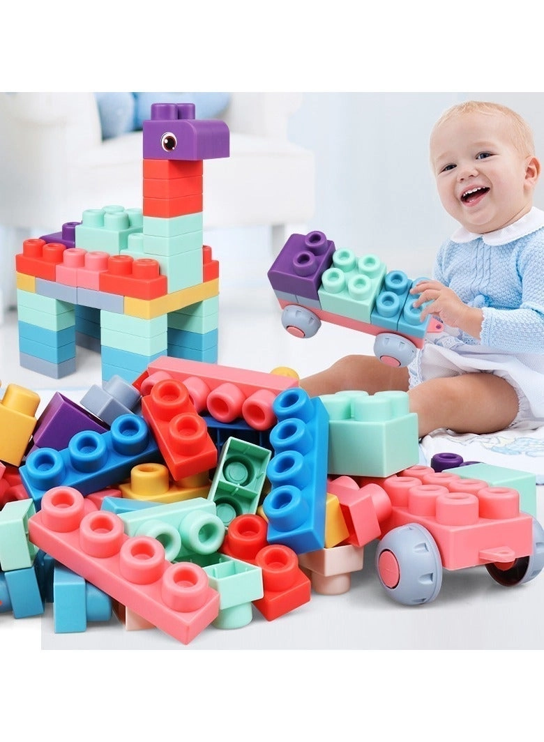 Soft Building Block Sets - 50 pcs
