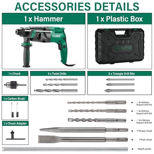 ST-1027-DPJ-LLJ-UK5 - 950W Hammer Drill