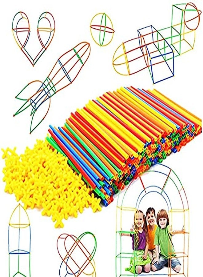 Construction Stick Building Blocks - Colorful