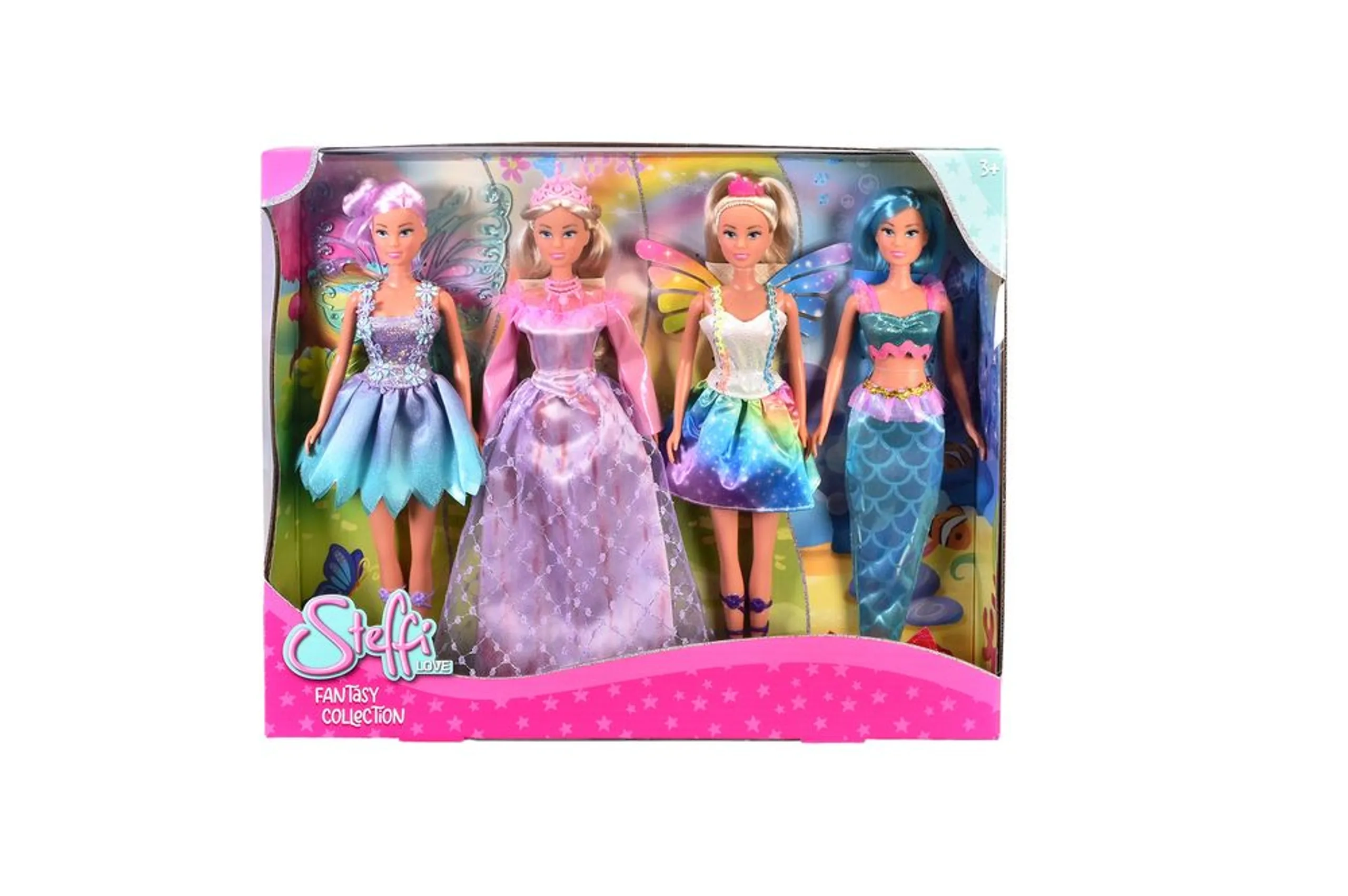 Simba Steffi Love Fantasy Collection Doll Set - 4 Pcs 29 cm Ages 3+