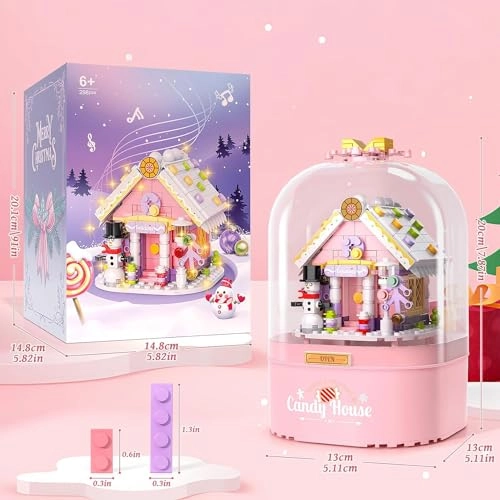 Chritmas Music Box Building Blocks Sets - 298 pcs