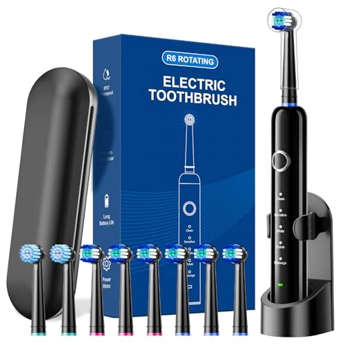 R608W - 8 Brush Heads 5 Cleaning Modes