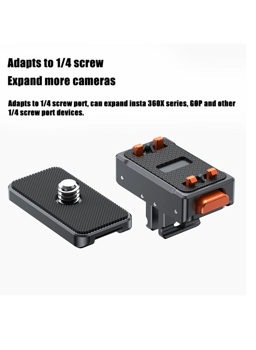 AC07 - Magnetic Quick Release Adapter 1/4" Extension Bracket