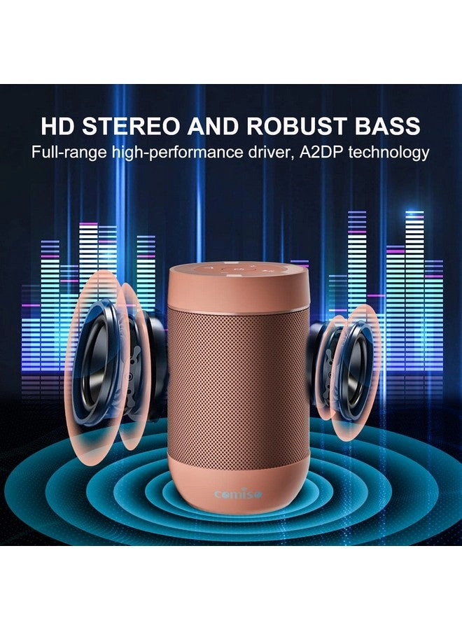 Portable Bluetooth Speaker - Waterproof Wireless 12H Playtime