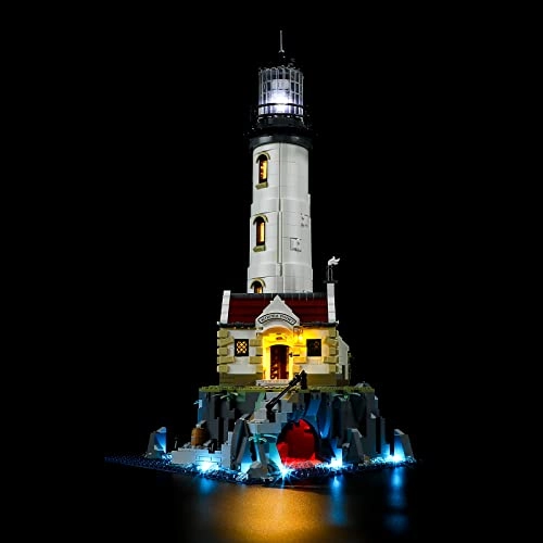 BRIKSMAX Led Lighting Kit for LEGO21335 Motorized Lighthouse - Compatible with Lego Ideas Building Blocks LED light included only