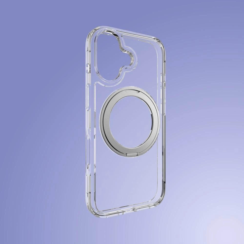 360 Rotating Clear Case with MagSafe for iPhone 17